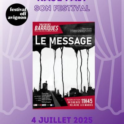 RAJE FAIT SON FESTIVAL JOUR #4 Réjane Kerdaffrec pour LE MESSAGE